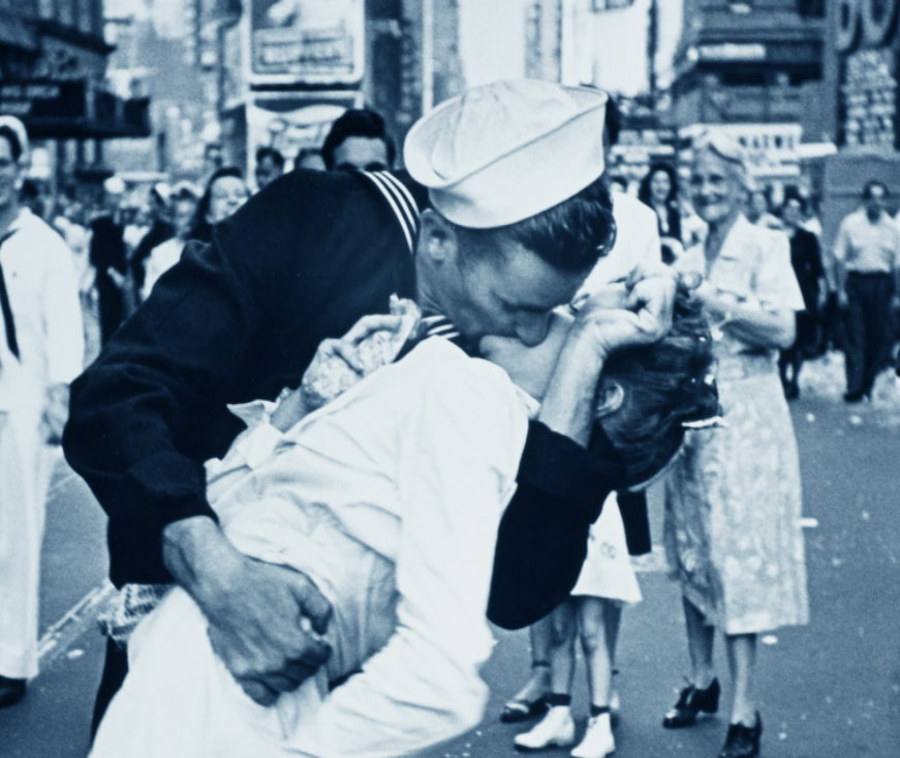Fotografia bacio marinaio in Times Square Fotografia bacio marinaio in Times Square - V-J DAY